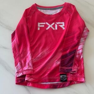 FXR Kids Long Sleeve Pink Tee